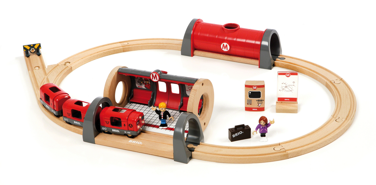 Bild: 7312350335132 | 33513 BRIO Metro Bahn Set | Spiel | 63351300 | Deutsch | 2020 | BRIO