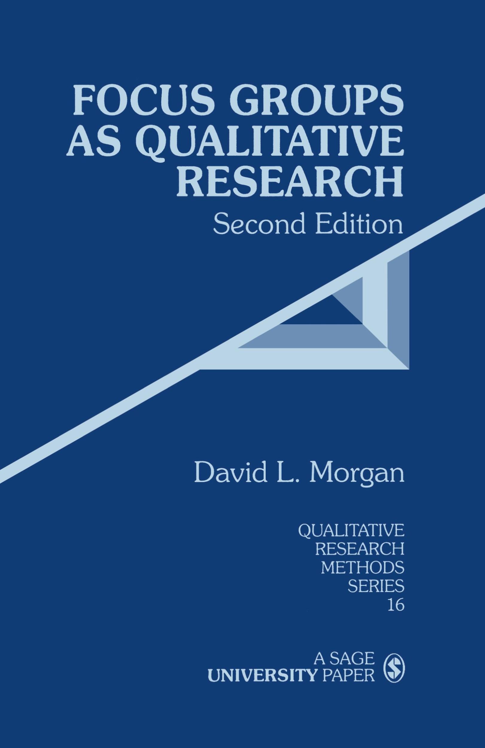 Cover: 9780761903437 | Focus Groups as Qualitative Research | David L. Morgan | Taschenbuch