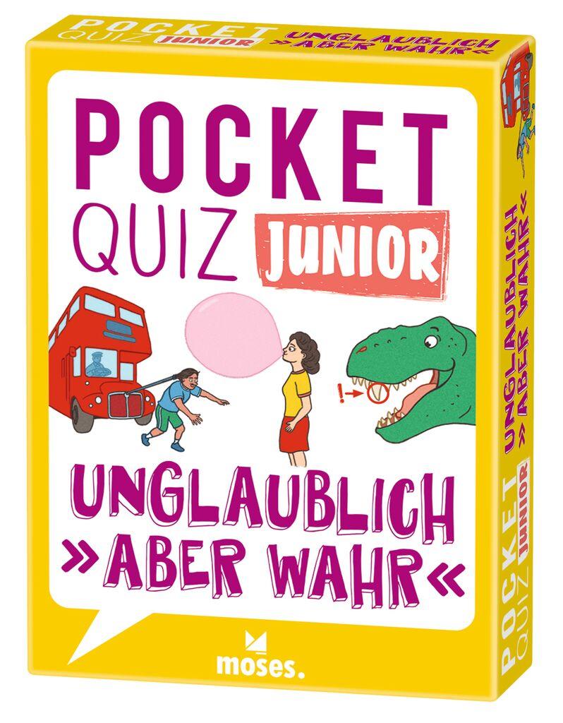 Cover: 9783964551092 | Pocket Quiz junior Unglaublich, aber wahr | Carola von Kessel | Spiel