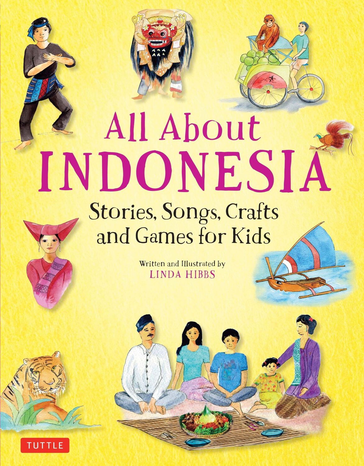 Cover: 9780804848503 | All about Indonesia | Stories, Songs, Crafts and Games for Kids | Buch