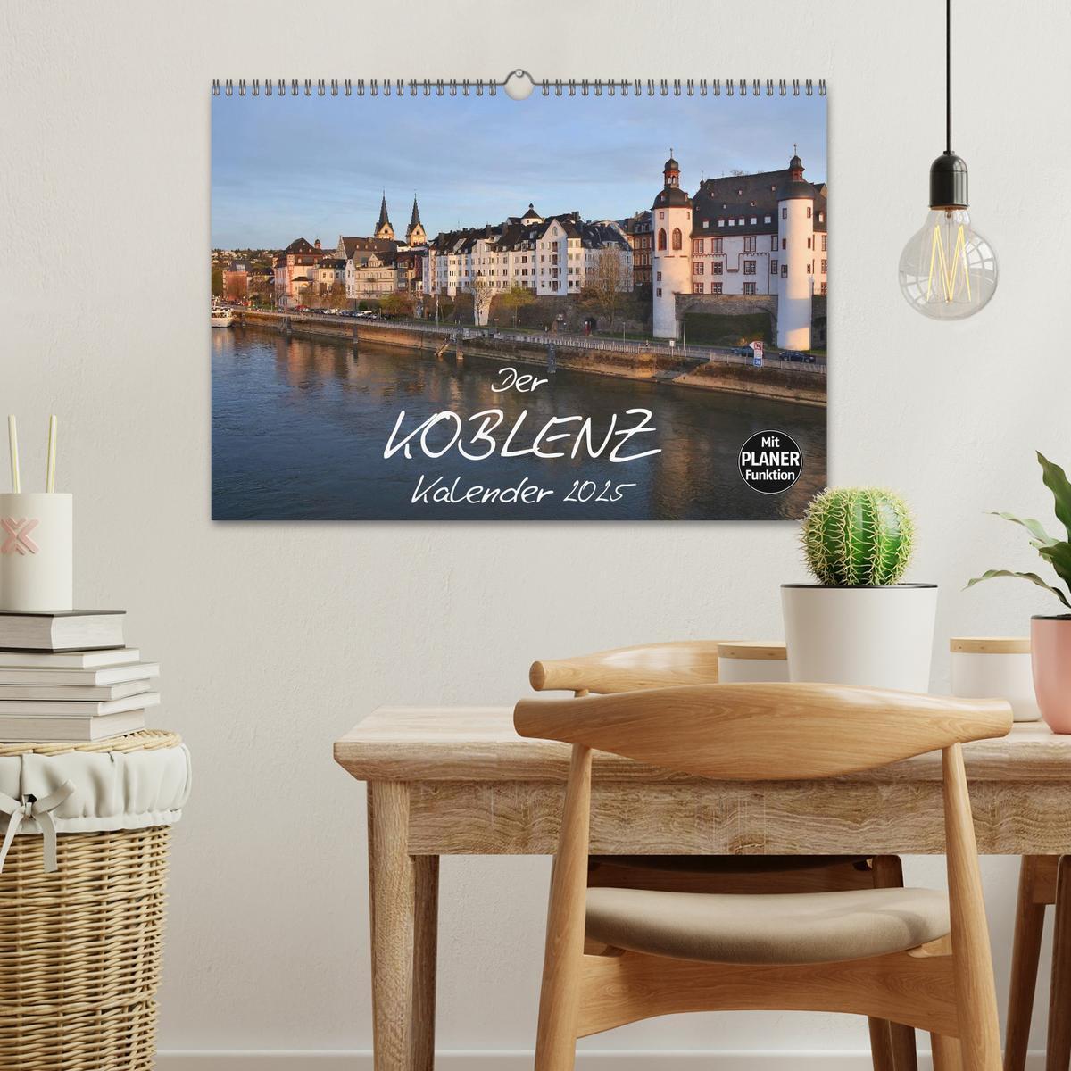 Bild: 9783435606191 | Der Koblenz Kalender (Wandkalender 2025 DIN A3 quer), CALVENDO...