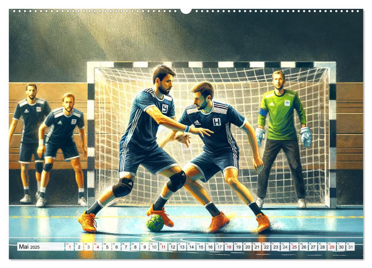 Bild: 9783383775284 | Handball Impressionismus, Künstlerische Handballaktionen im...