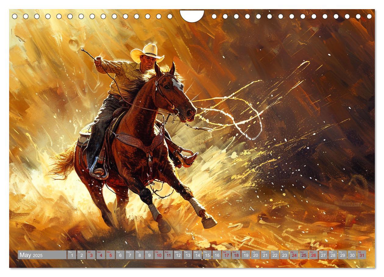 Bild: 9781325977888 | Horses, Power and Freedom (Wall Calendar 2025 DIN A4 landscape),...