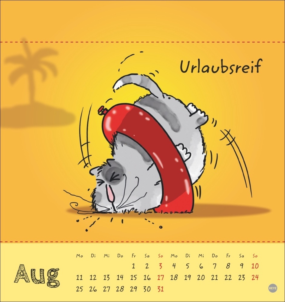 Bild: 9783756406951 | Catzz Postkartenkalender 2025 | Alexander Holzach | Kalender | 13 S.