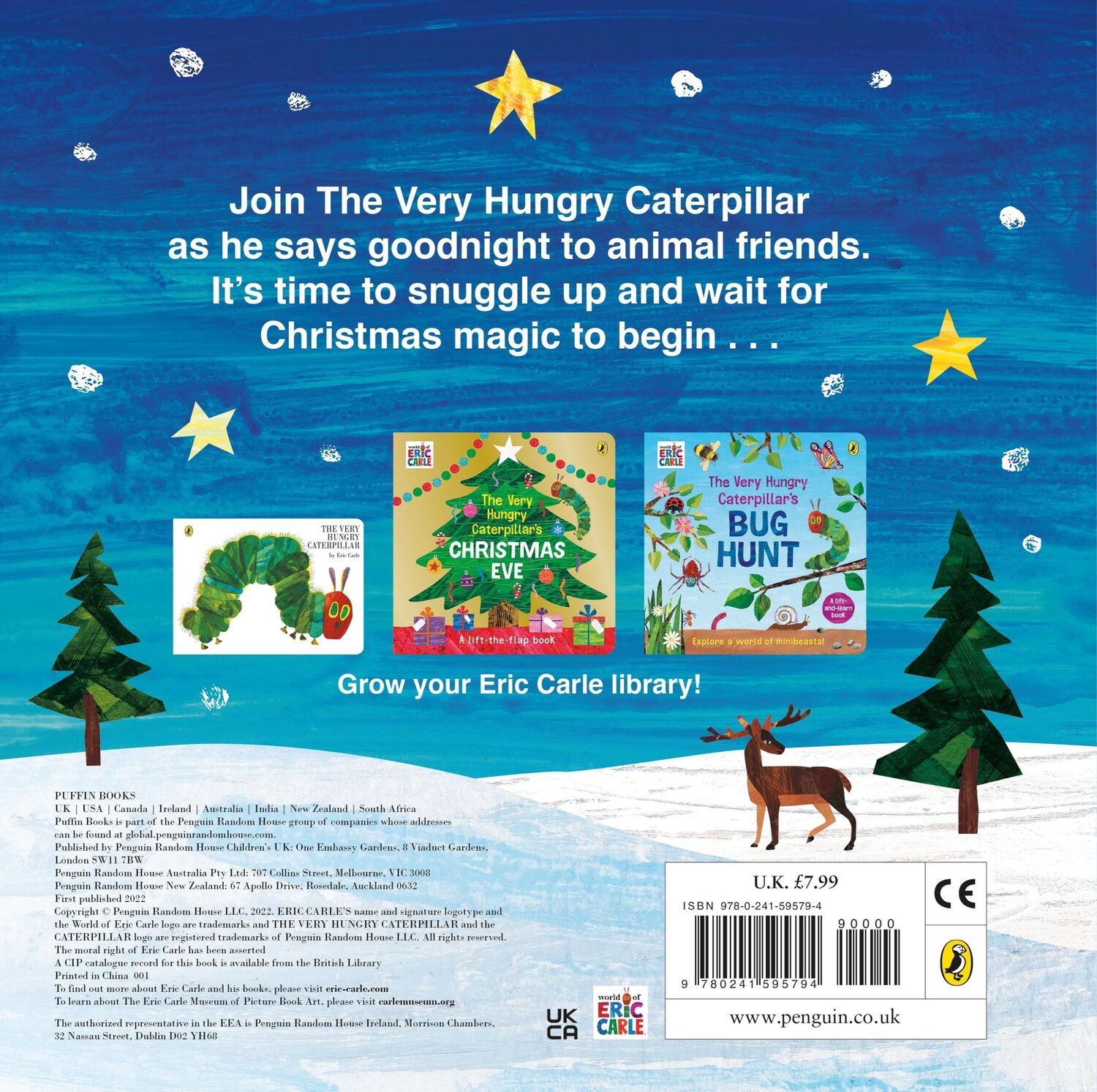 Rückseite: 9780241595794 | The Very Hungry Caterpillar's Night Before Christmas | Eric Carle