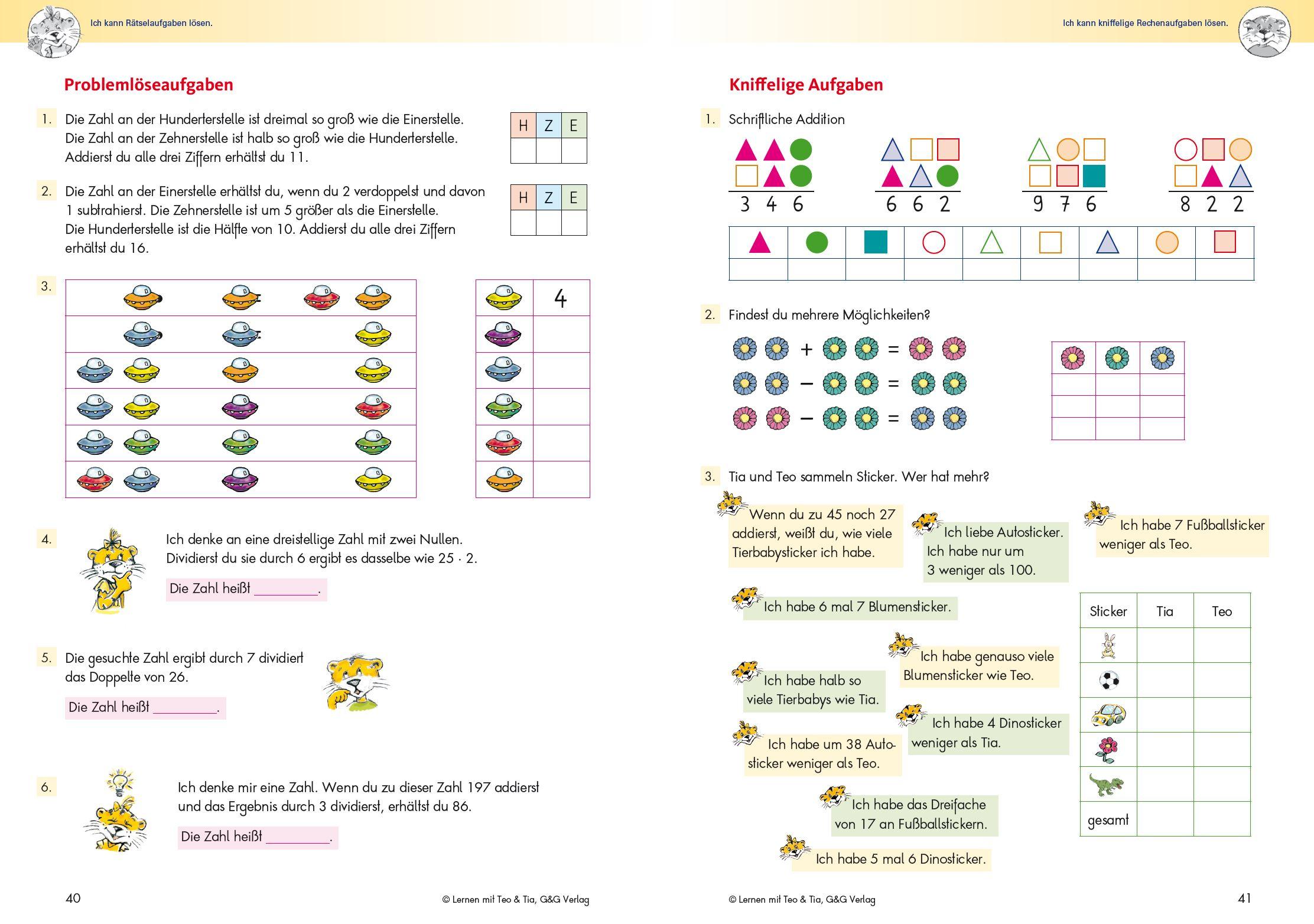 Bild: 9783707422061 | Lernen mit Teo und Tia Mathematik - 3. Klasse Volksschule | Buch