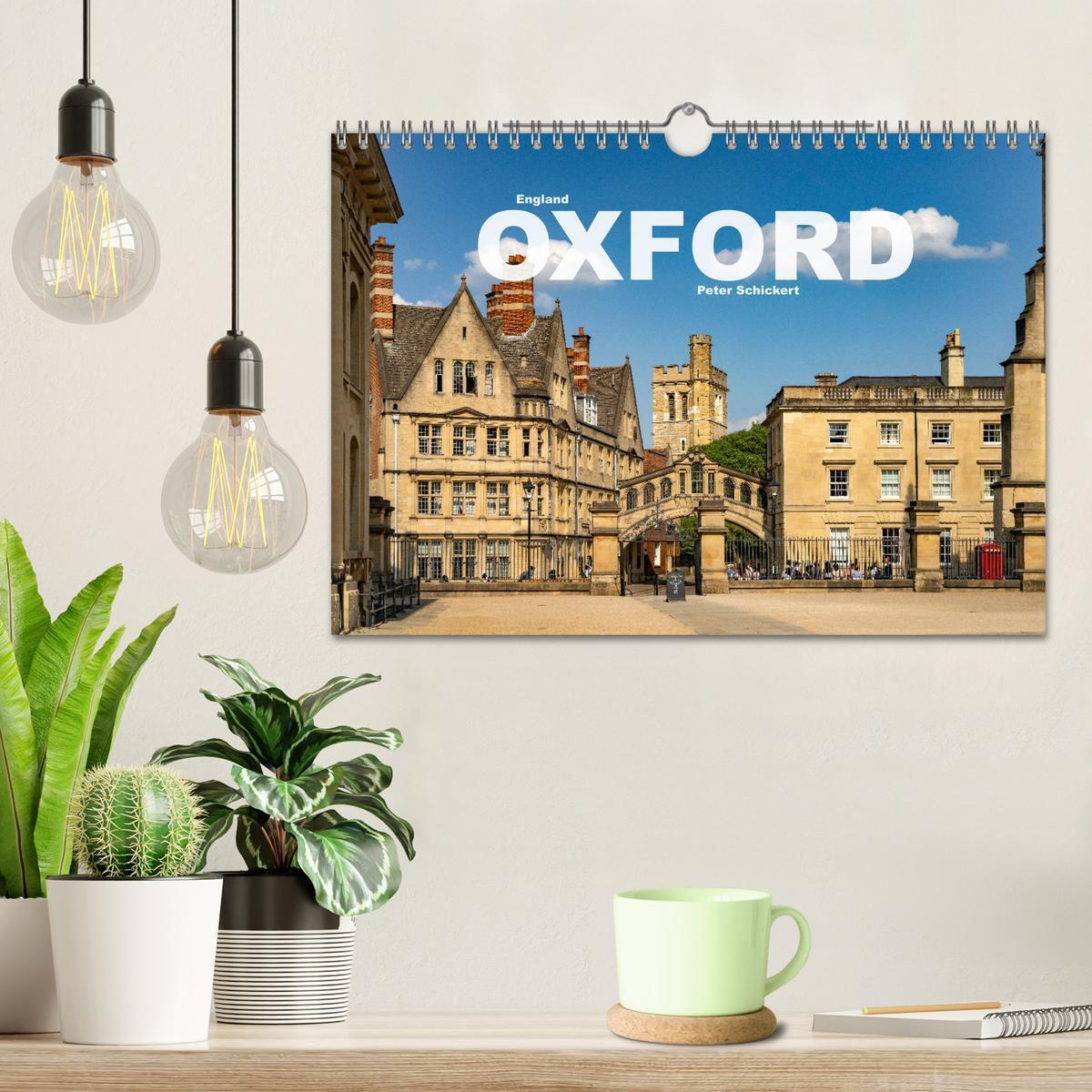 Bild: 9783383848926 | England - Oxford (Wandkalender 2025 DIN A4 quer), CALVENDO...