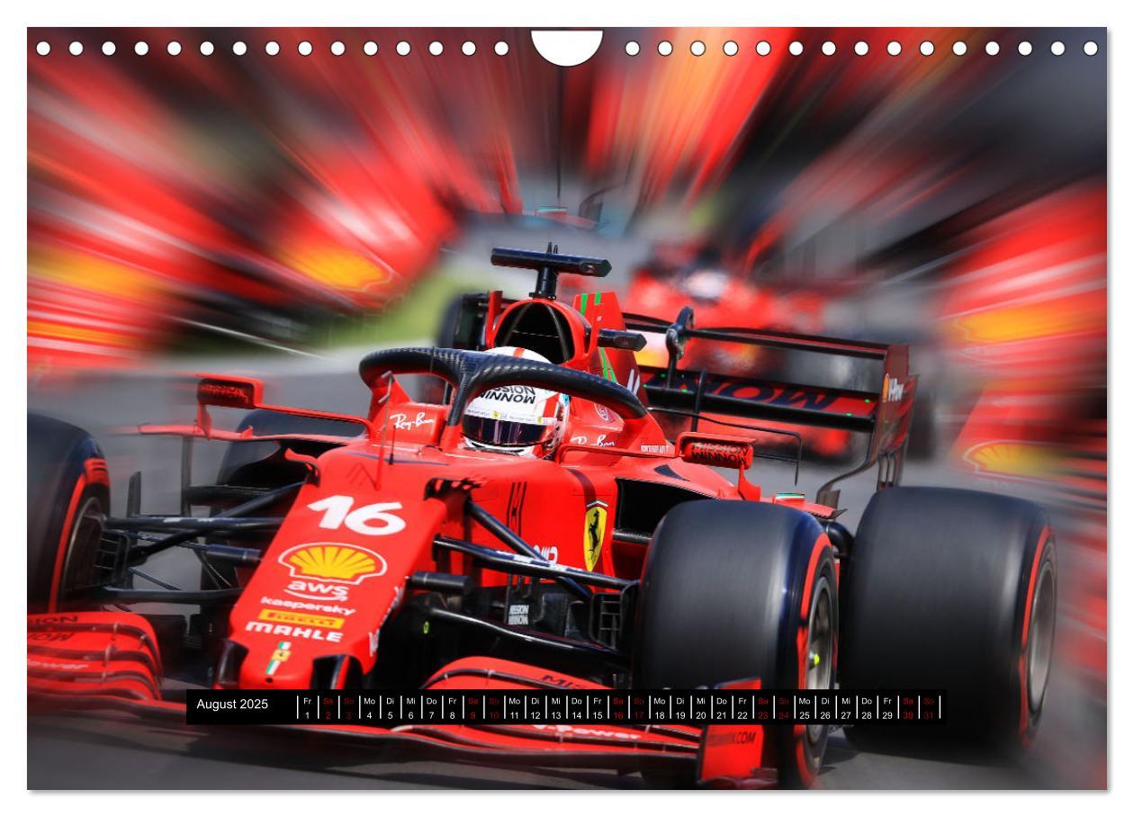 Bild: 9783383997778 | Vollgas in der Formel 1 (Wandkalender 2025 DIN A4 quer), CALVENDO...