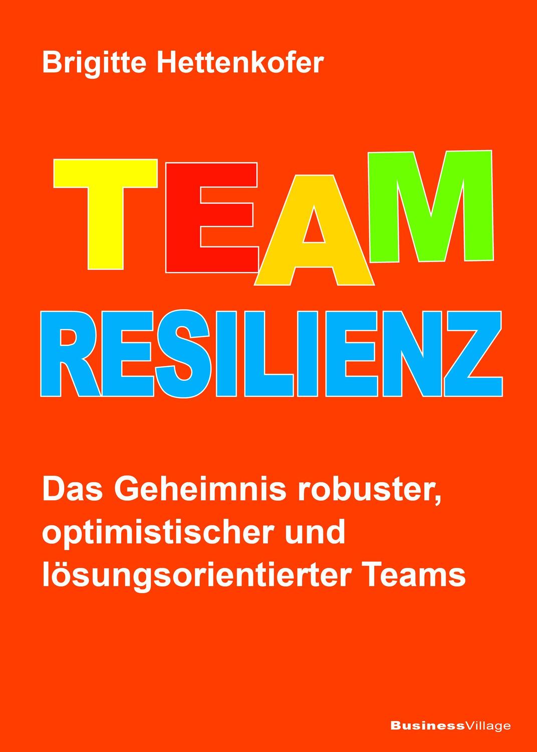 Cover: 9783869806785 | Team-Resilienz | Brigitte Hettenkofer | Taschenbuch | 251 S. | Deutsch