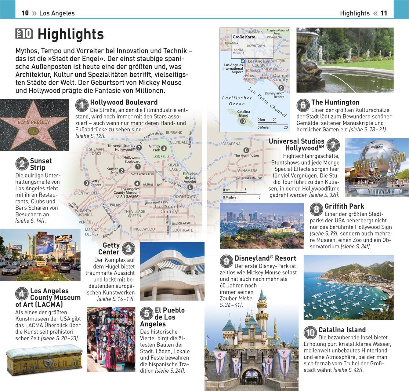 Bild: 9783734206665 | Top 10 Reiseführer Los Angeles | DK Verlag - Reise | Taschenbuch