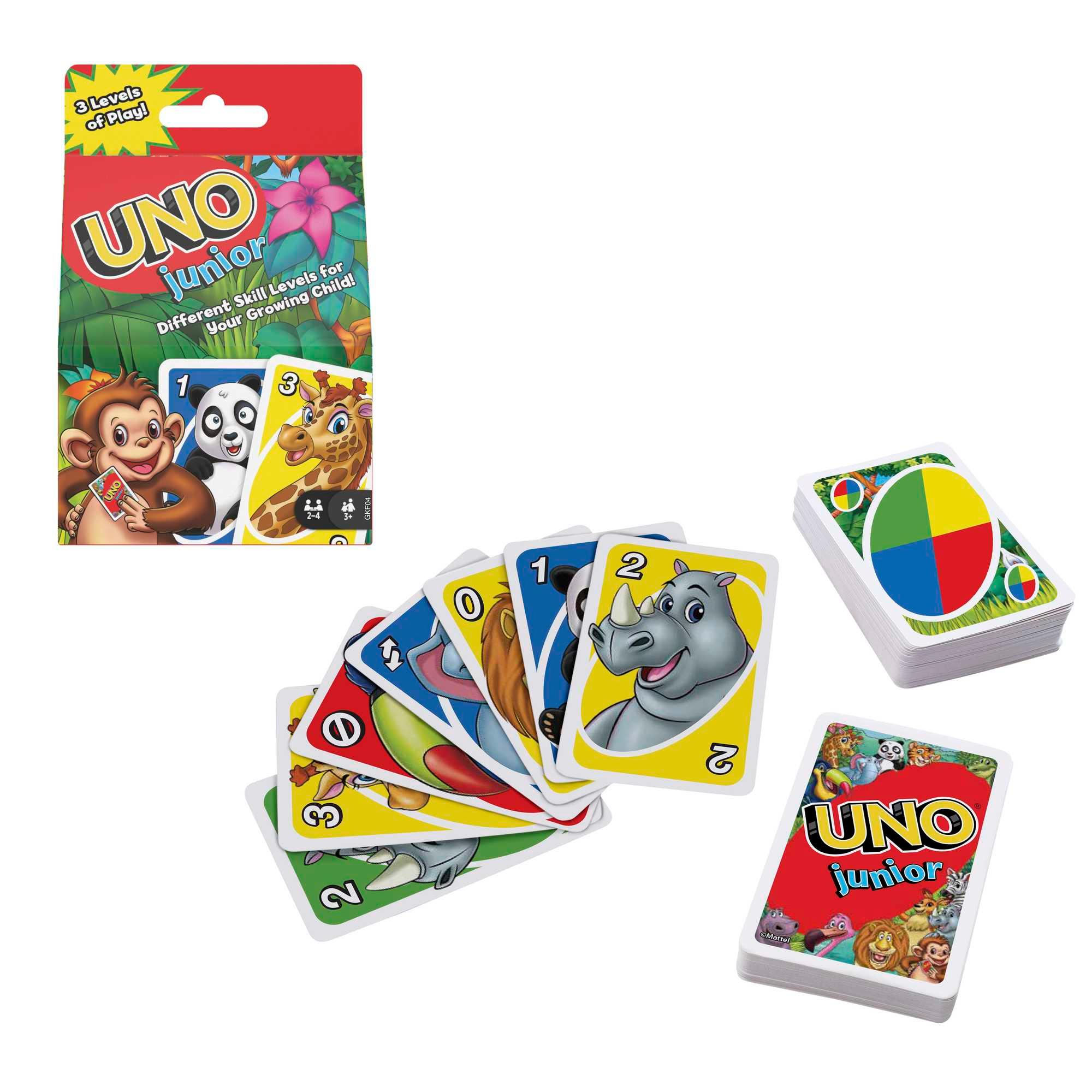 Bild: 887961824728 | UNO Junior | Spiel | Keine Batterien erforderlich | GKF04-9569 | 2024