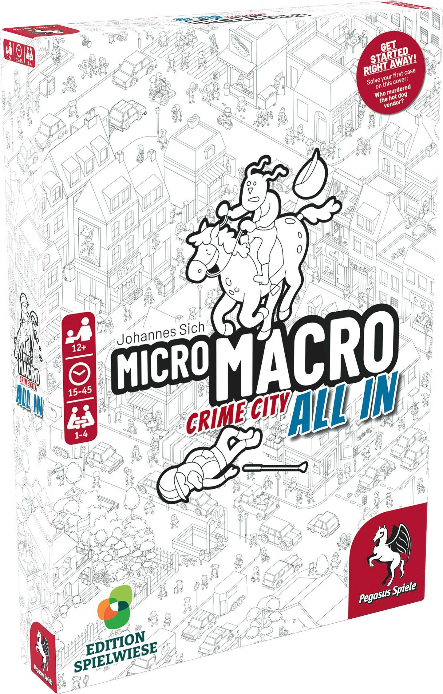 Cover: 4250231734007 | MicroMacro: Crime City 3 - All In (Edition Spielwiese) (English...