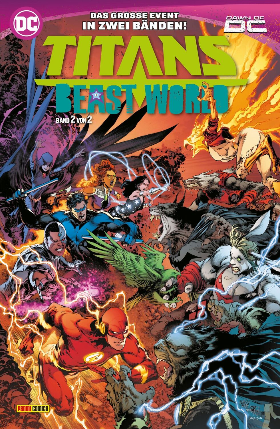 Cover: 9783741639913 | Titans | Bd. 3 (2. Serie): Beast World 2 (von 2) | Tom Taylor (u. a.)