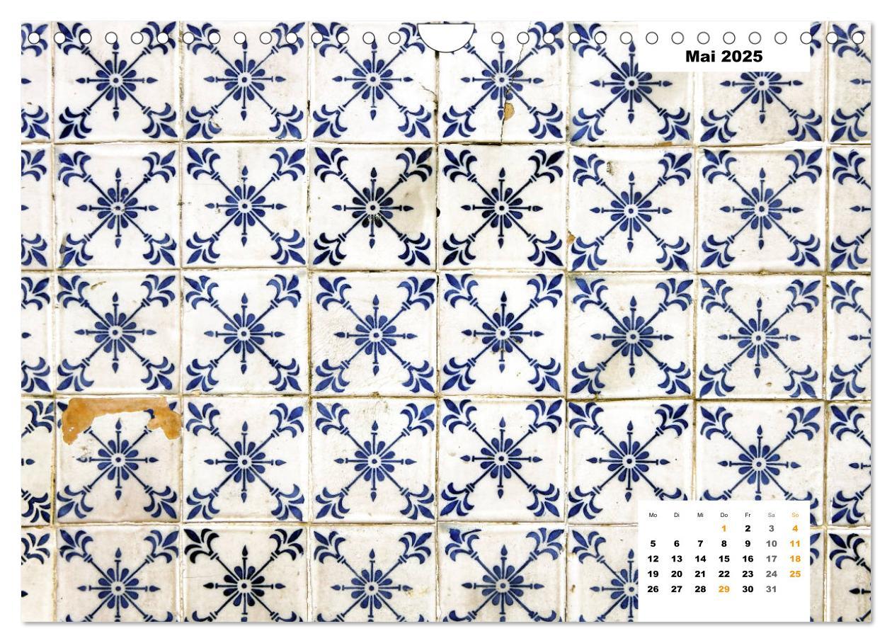 Bild: 9783435308101 | Lissabons Azulejos (Wandkalender 2025 DIN A4 quer), CALVENDO...