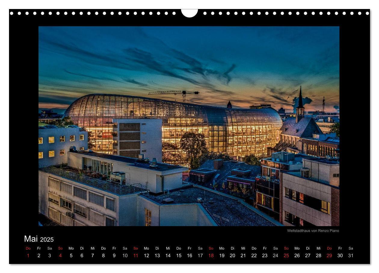 Bild: 9783435782031 | Köln ¿ Nachts 2025 (Wandkalender 2025 DIN A3 quer), CALVENDO...