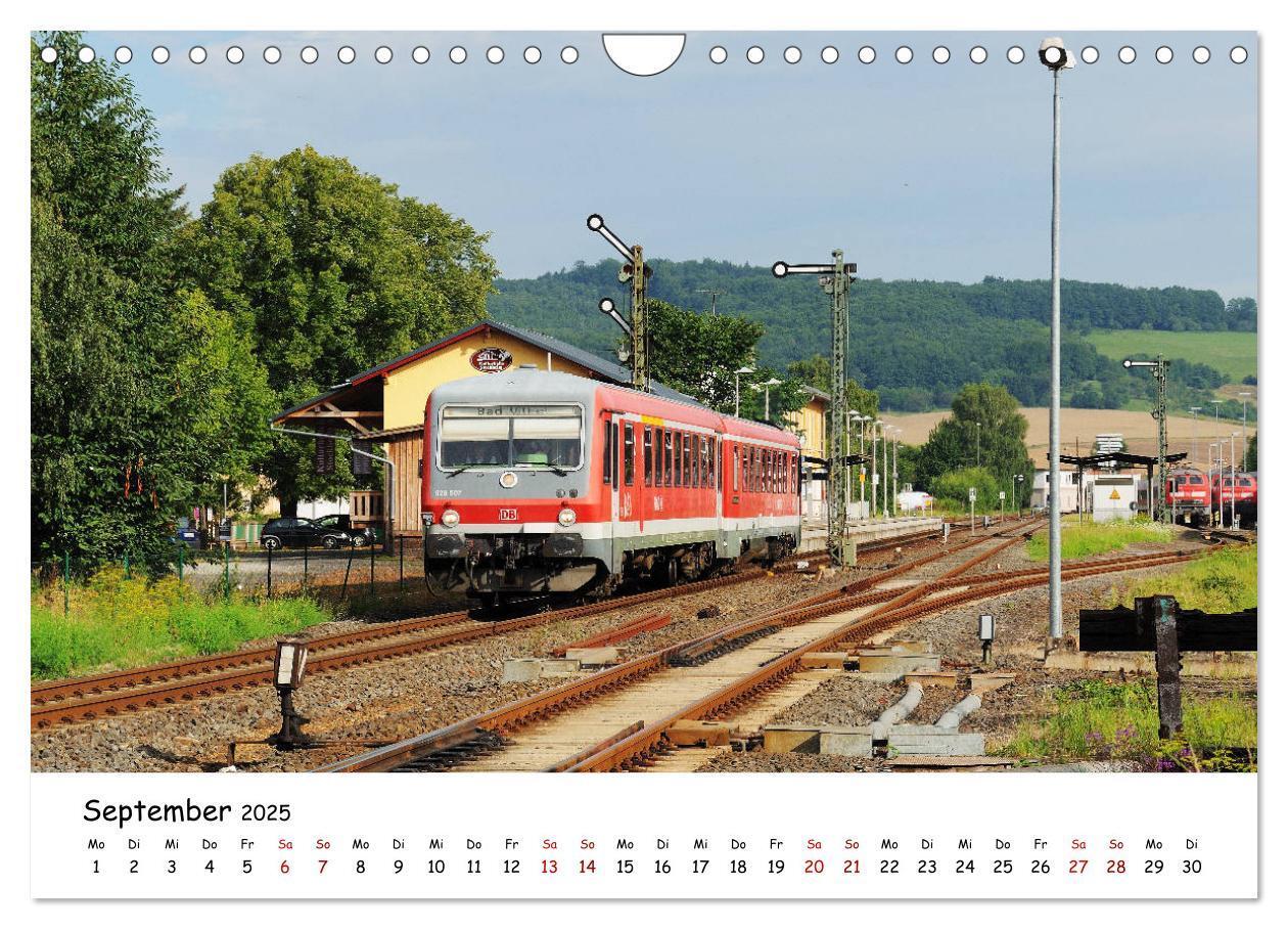 Bild: 9783435196395 | Hessische Nebenbahnen - Unterwegs in Nordhessen (Wandkalender 2025...