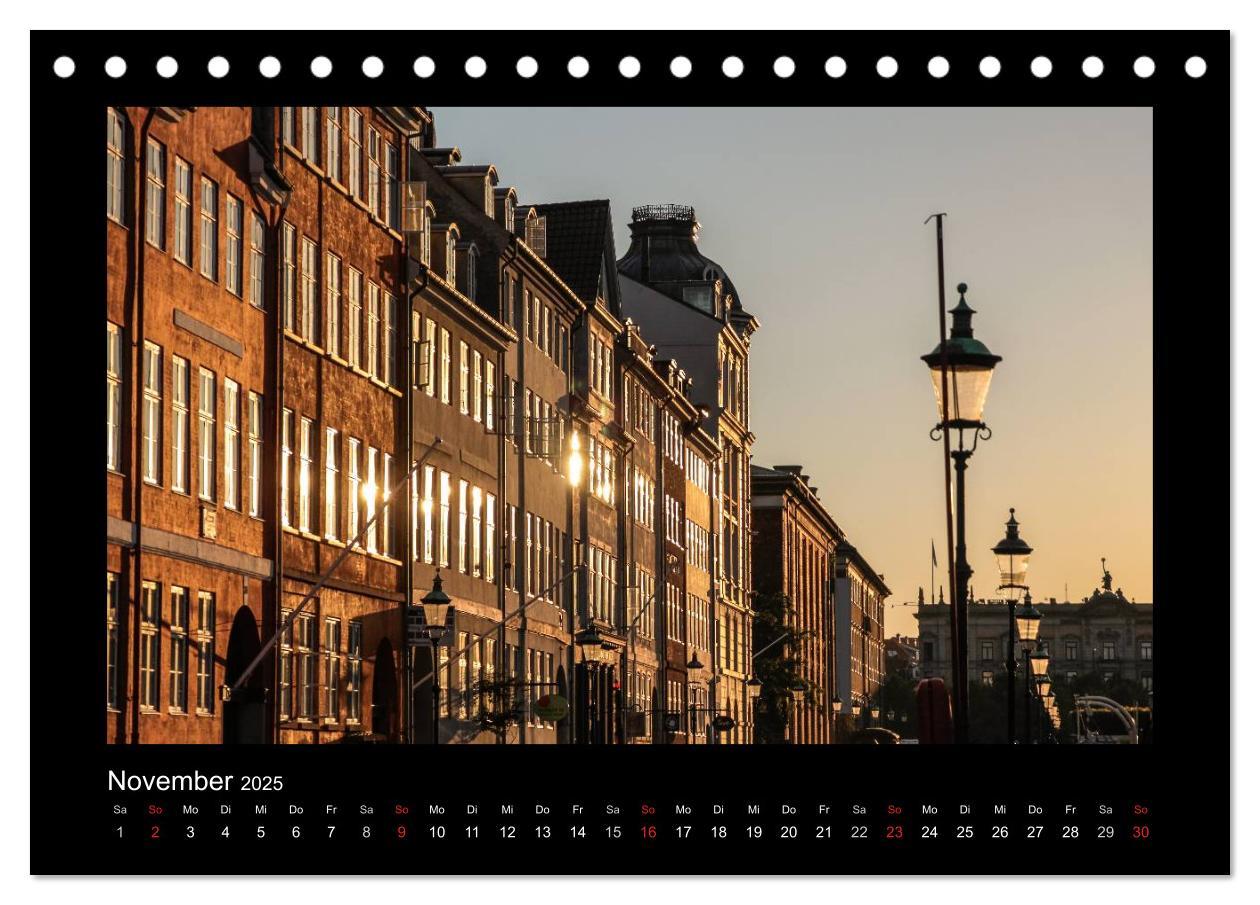 Bild: 9783435769261 | Kopenhagen (Tischkalender 2025 DIN A5 quer), CALVENDO Monatskalender