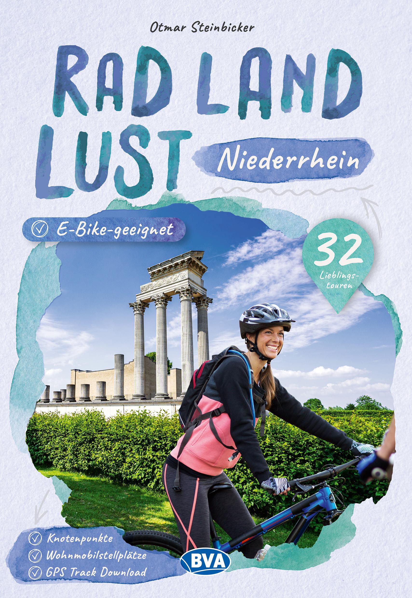 Cover: 9783969902400 | Niederrhein RadLandLust, 32 Lieblingstouren, E-Bike-geeignet mit...