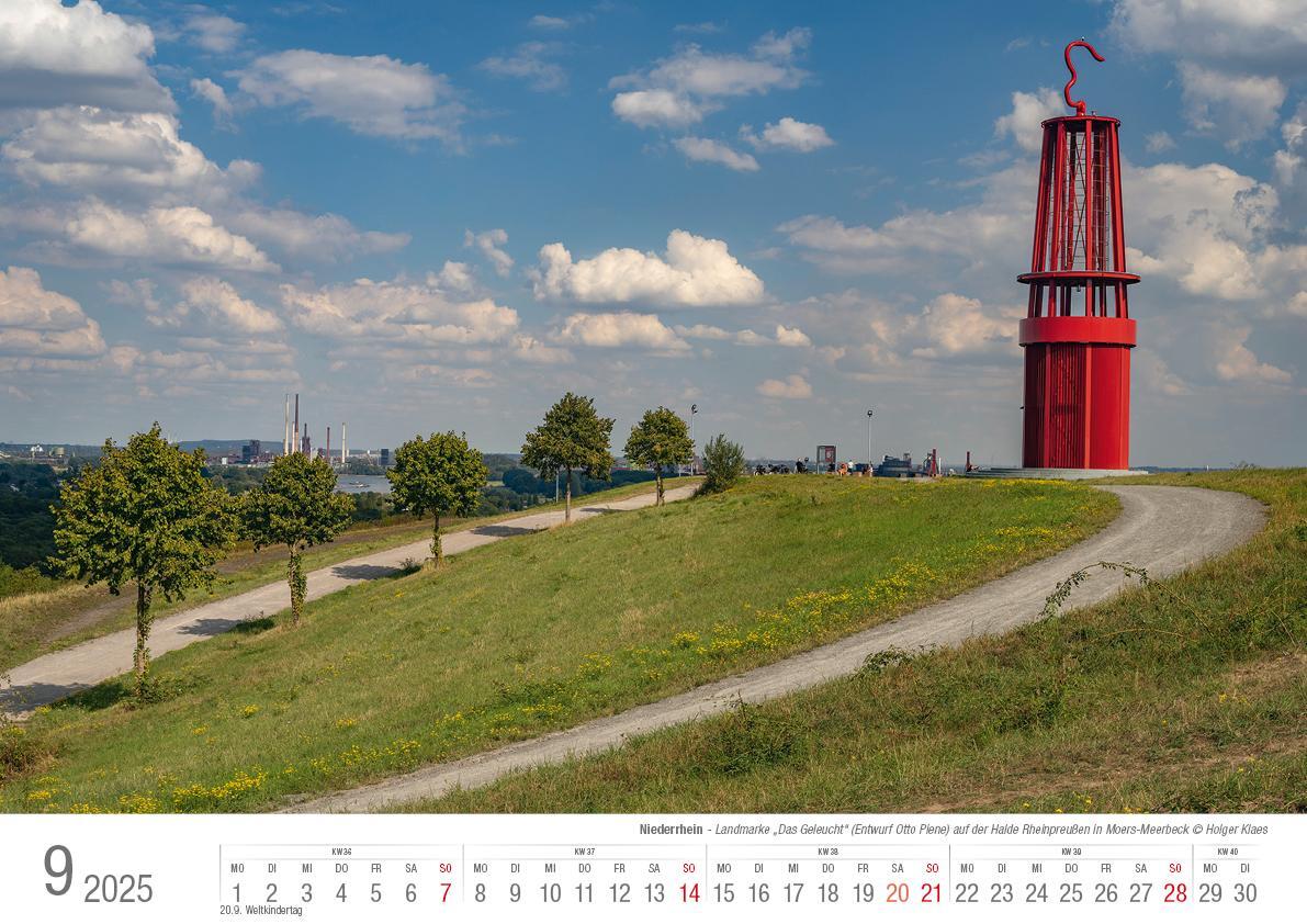 Bild: 9783965352216 | Niederrhein 2025 Bildkalender A3 Spiralbindung | Holger Klaes | 2025