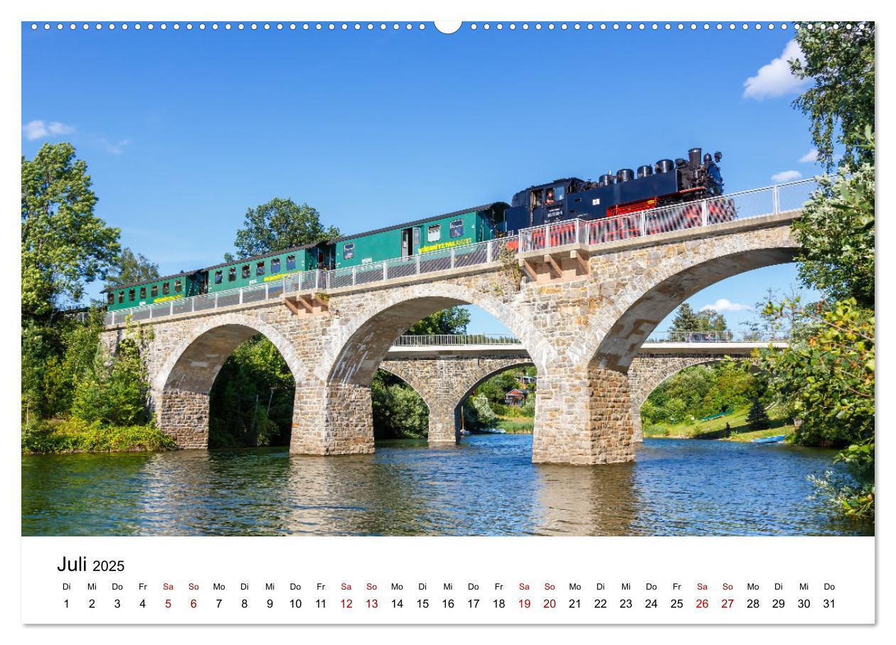 Bild: 9783435034772 | Eisenbahn in Deutschland (Wandkalender 2025 DIN A2 quer), CALVENDO...