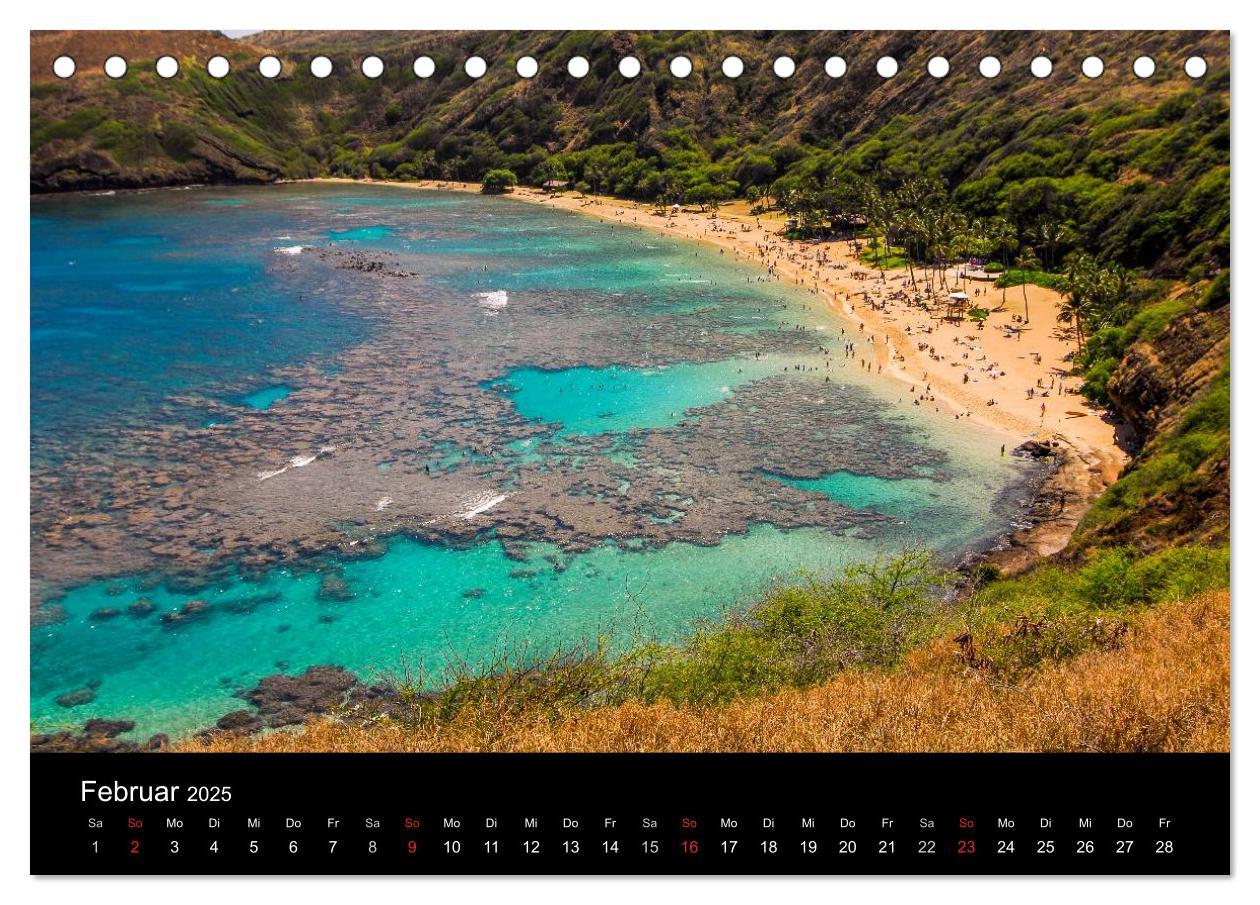 Bild: 9783435792146 | Colors of HAWAII (Tischkalender 2025 DIN A5 quer), CALVENDO...