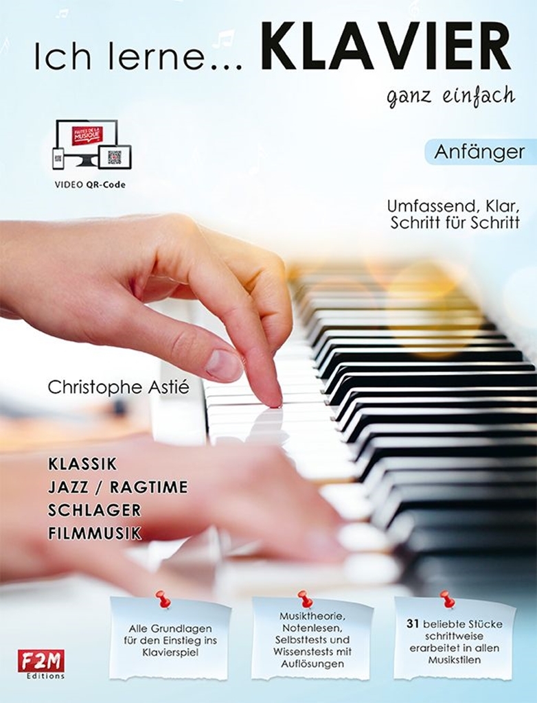 Cover: 9791097552237 | Ich lerne... KLAVIER ganz einfach | Christophe Astie | Broschüre