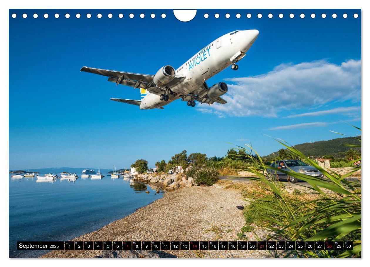 Bild: 9783435186457 | Flugzeugkalender (Wandkalender 2025 DIN A4 quer), CALVENDO...