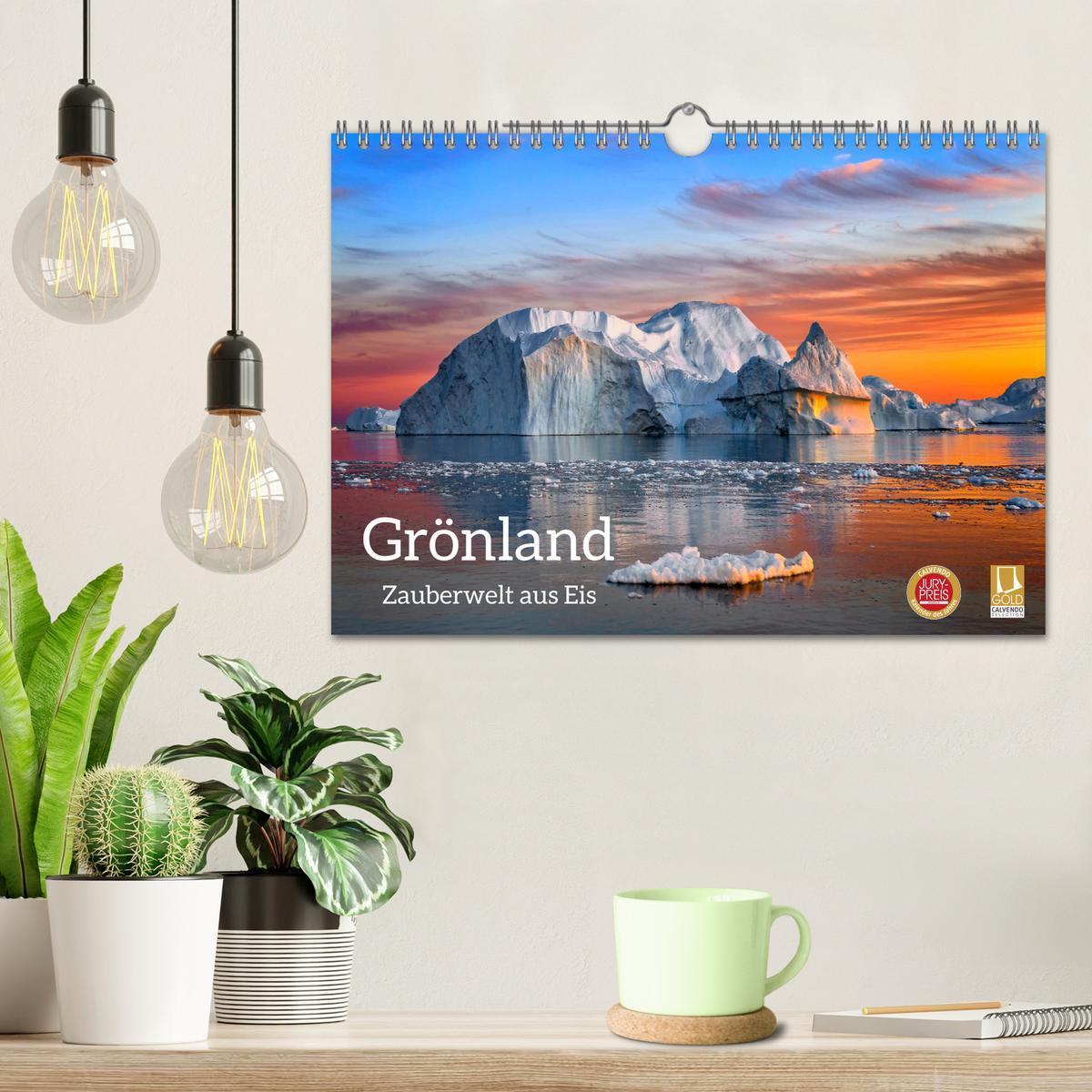 Bild: 9783383827518 | Grönland - Zauberwelt aus Eis (Wandkalender 2025 DIN A4 quer),...