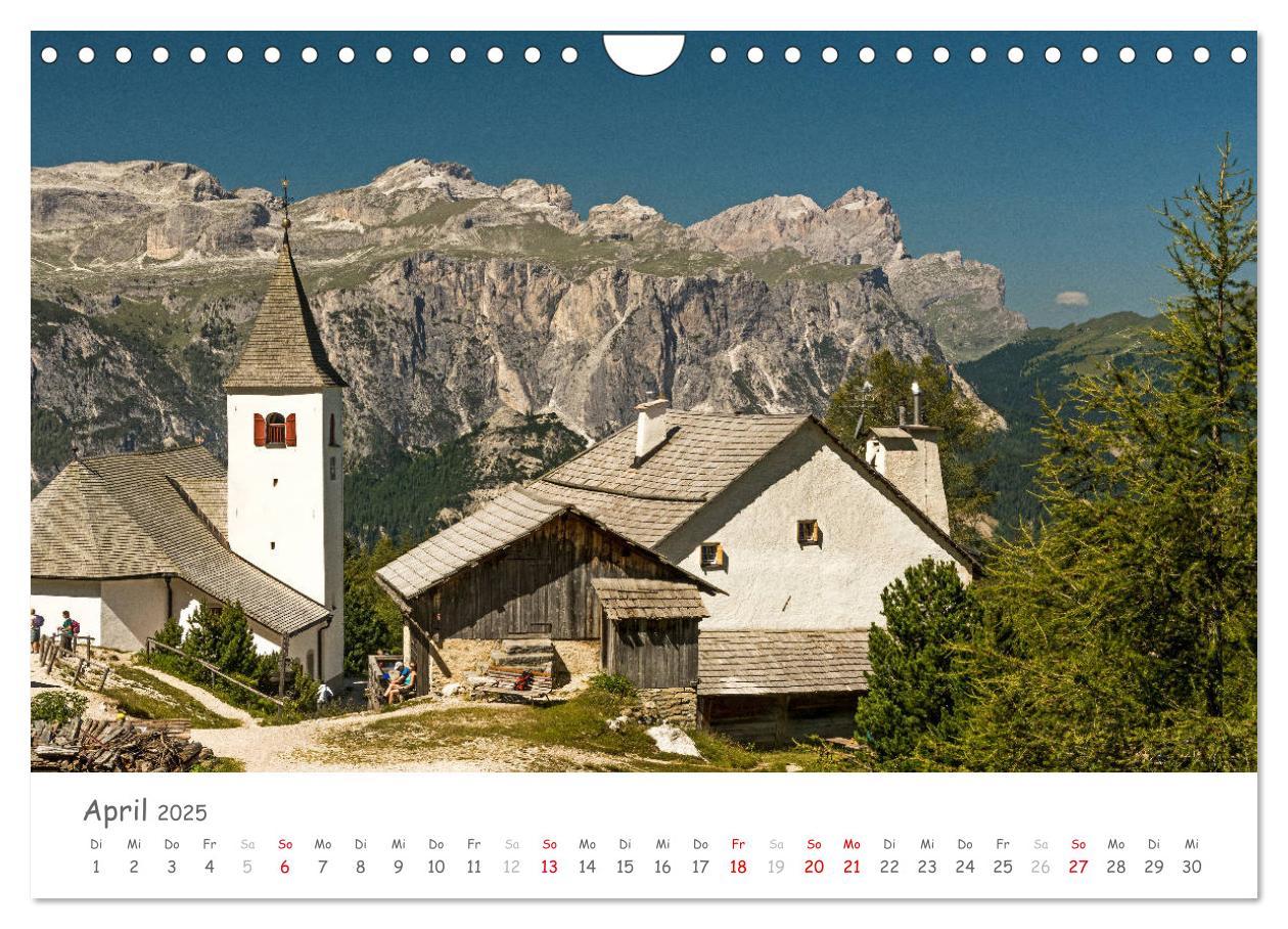 Bild: 9783435305407 | Südtirol - Land der Berge und Seen (Wandkalender 2025 DIN A4 quer),...