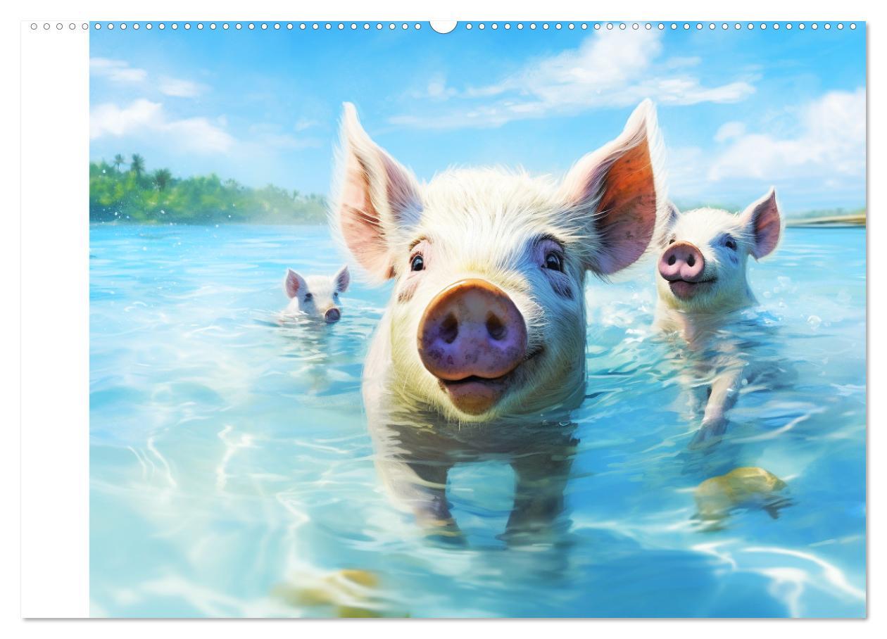 Bild: 9783383834387 | Schweinereien in der Karibik. Sonne und Spaß mit schwimmenden...