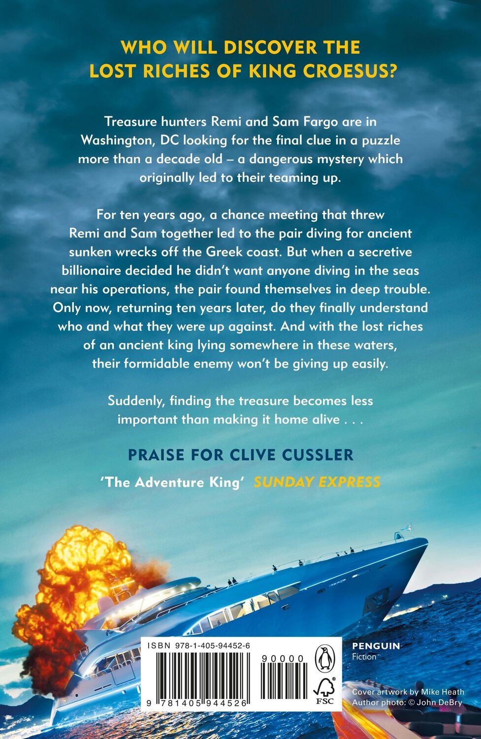 Rückseite: 9781405944526 | Wrath of Poseidon | Clive Cussler (u. a.) | Taschenbuch | Englisch