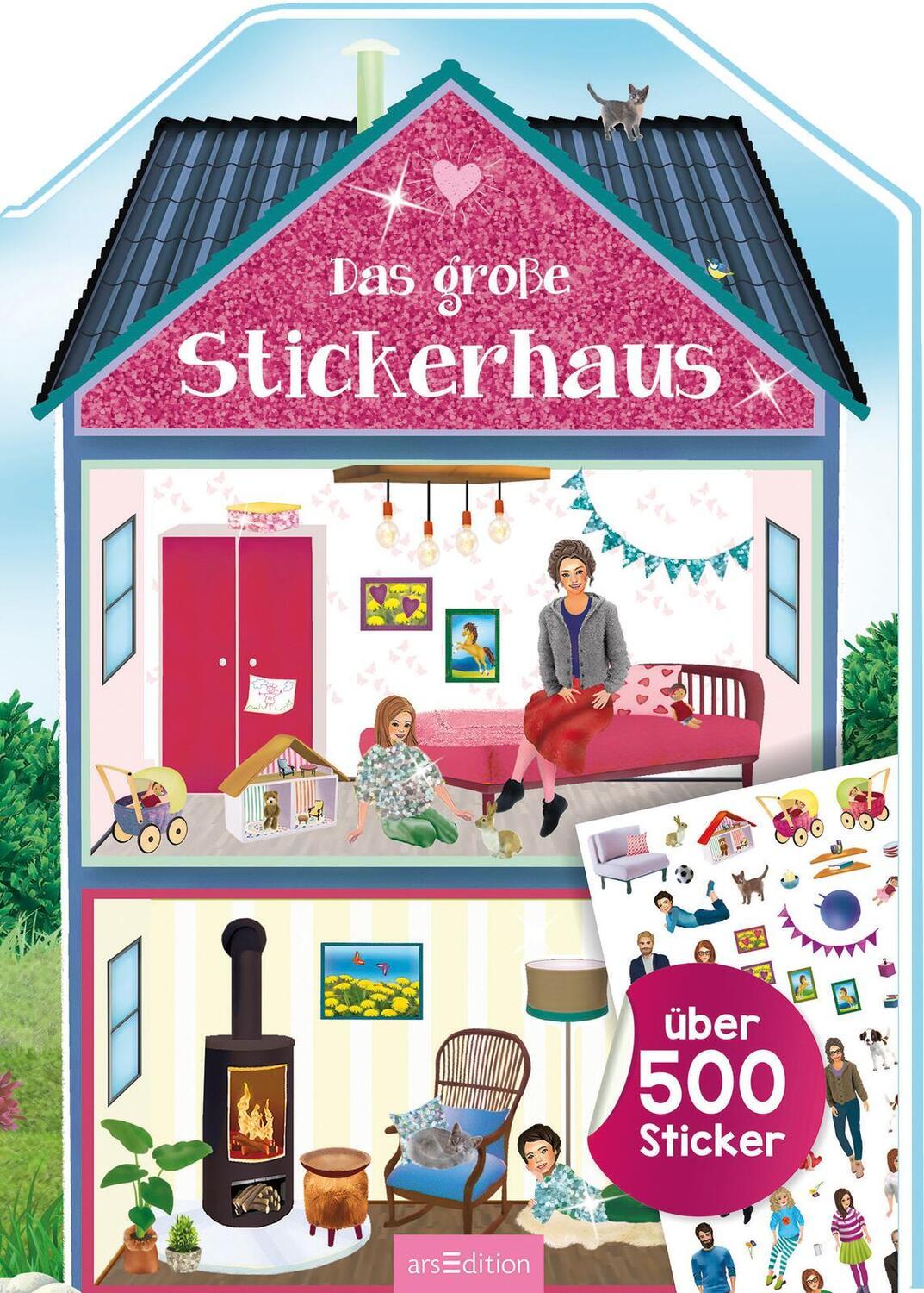 Cover: 9783845836973 | Das große Stickerhaus | Über 500 Sticker | Maja Wagner | Taschenbuch