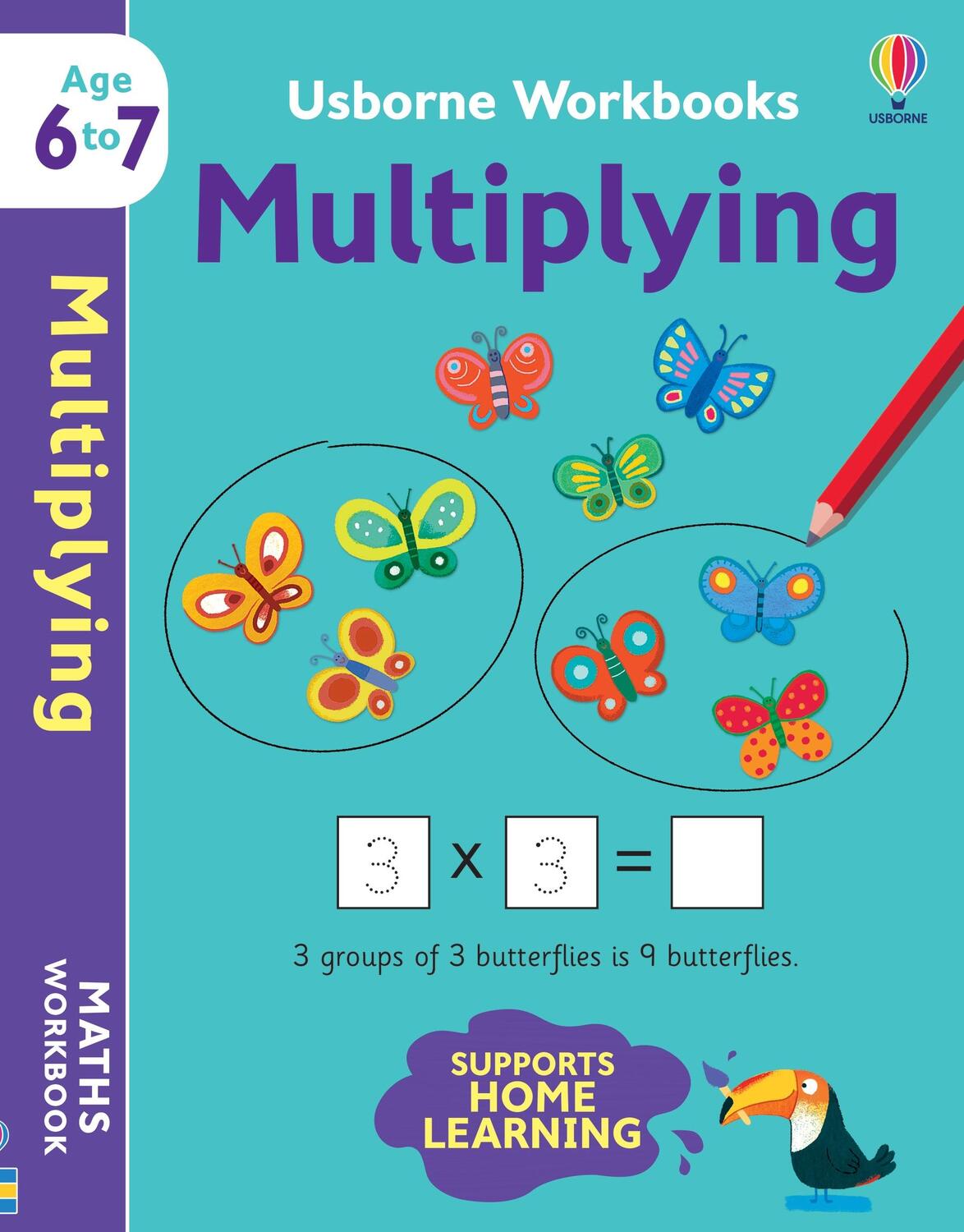 Cover: 9781474990981 | Usborne Workbooks Multiplying 6-7 | Holly Bathie | Taschenbuch | 2021