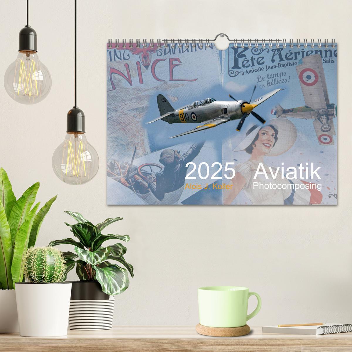 Bild: 9783435196890 | Aviatik Photocomposing 2025 (Wandkalender 2025 DIN A4 quer),...