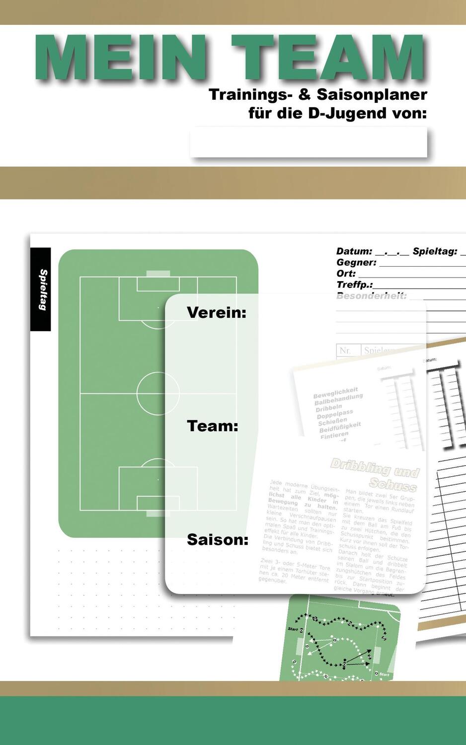 Cover: 9783946825678 | MEIN TEAM Trainings- & Saisonplaner für die D-Jugend | York P. Herpers