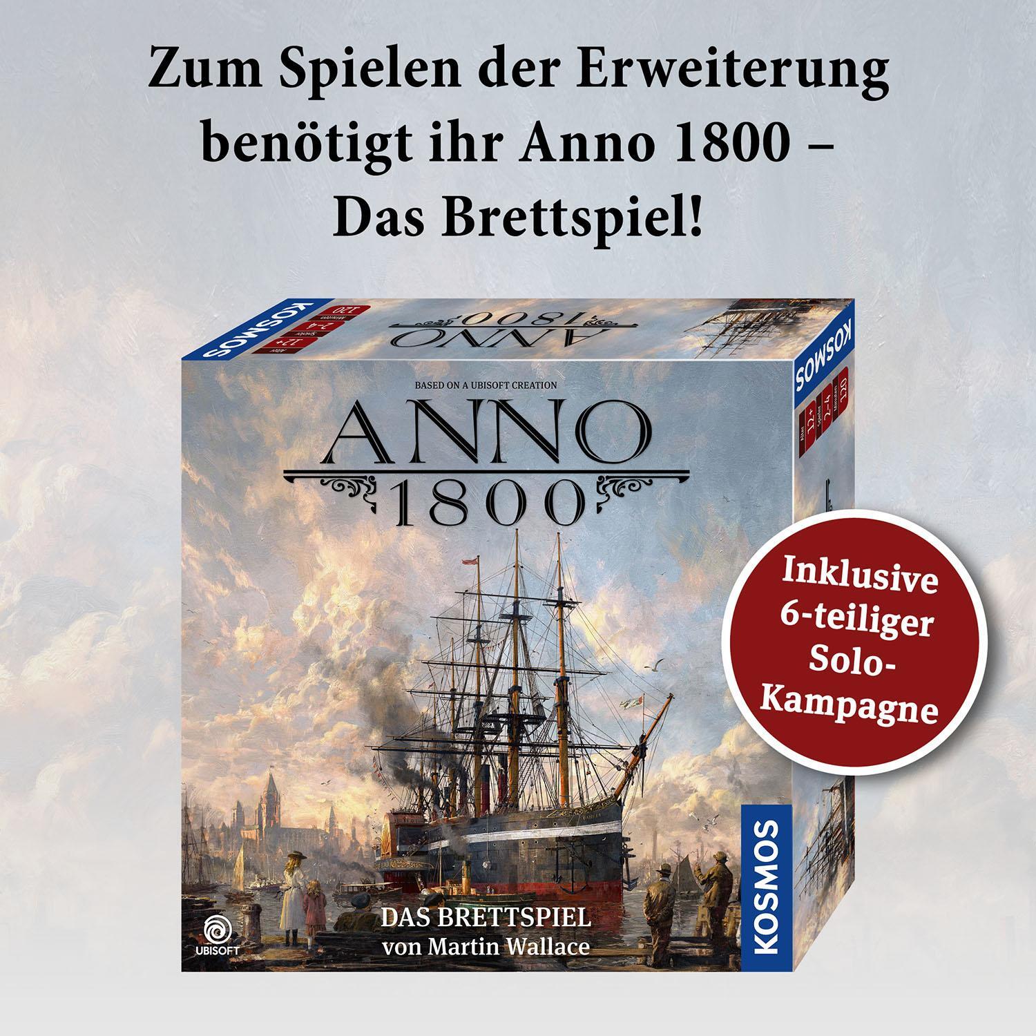 Bild: 4002051682309 | Anno 1800 - Die Erweiterung | Spiel | Martin Wallace | Spiel | 682309