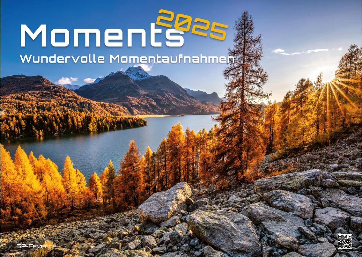 Cover: 9783986734169 | Moments - wundervolle Momentaufnahmen - 2025 - Kalender DIN A3 | de