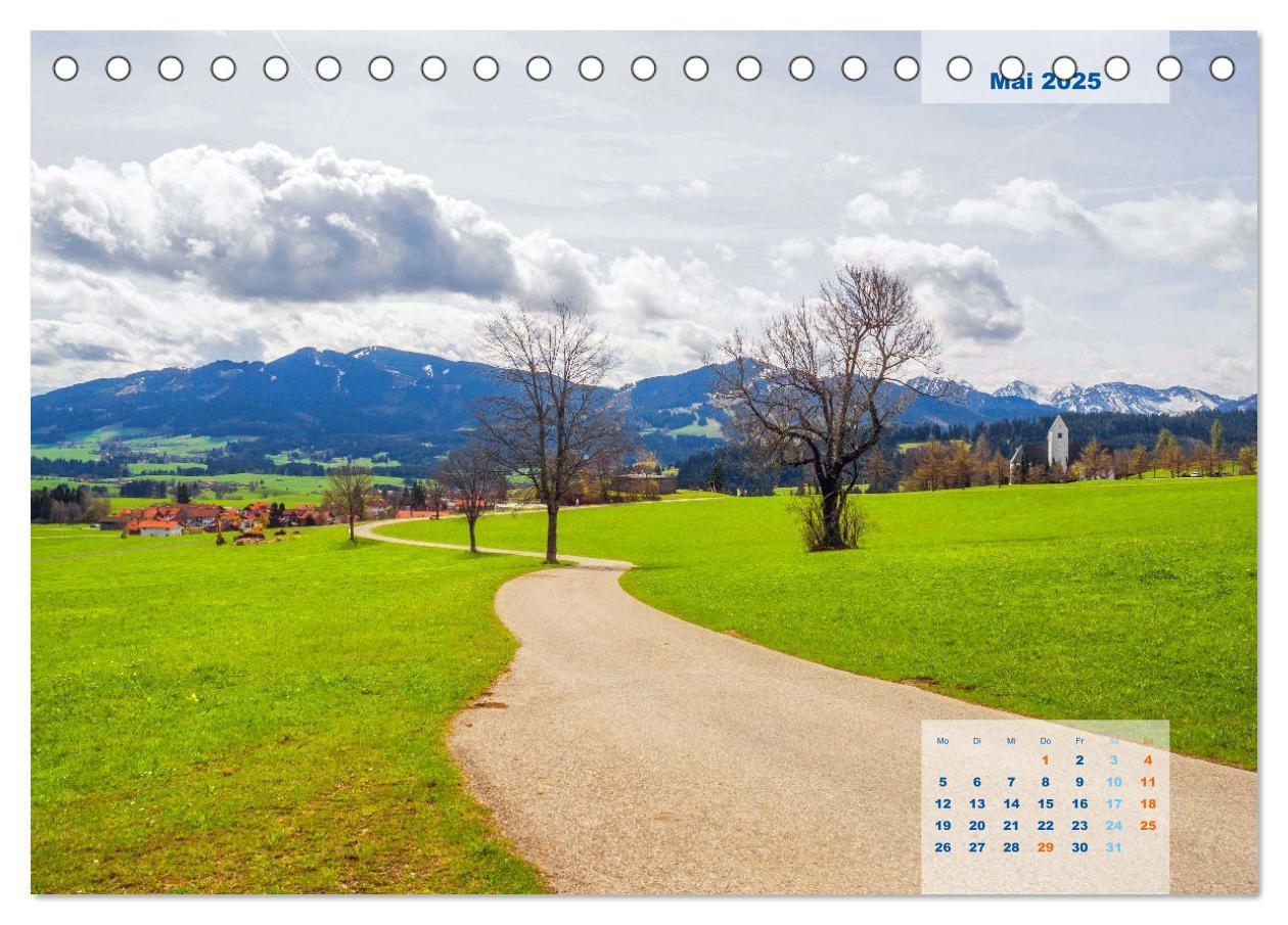 Bild: 9783435170043 | ALLGÄU, im Wandel der Jahreszeiten. (Tischkalender 2025 DIN A5...