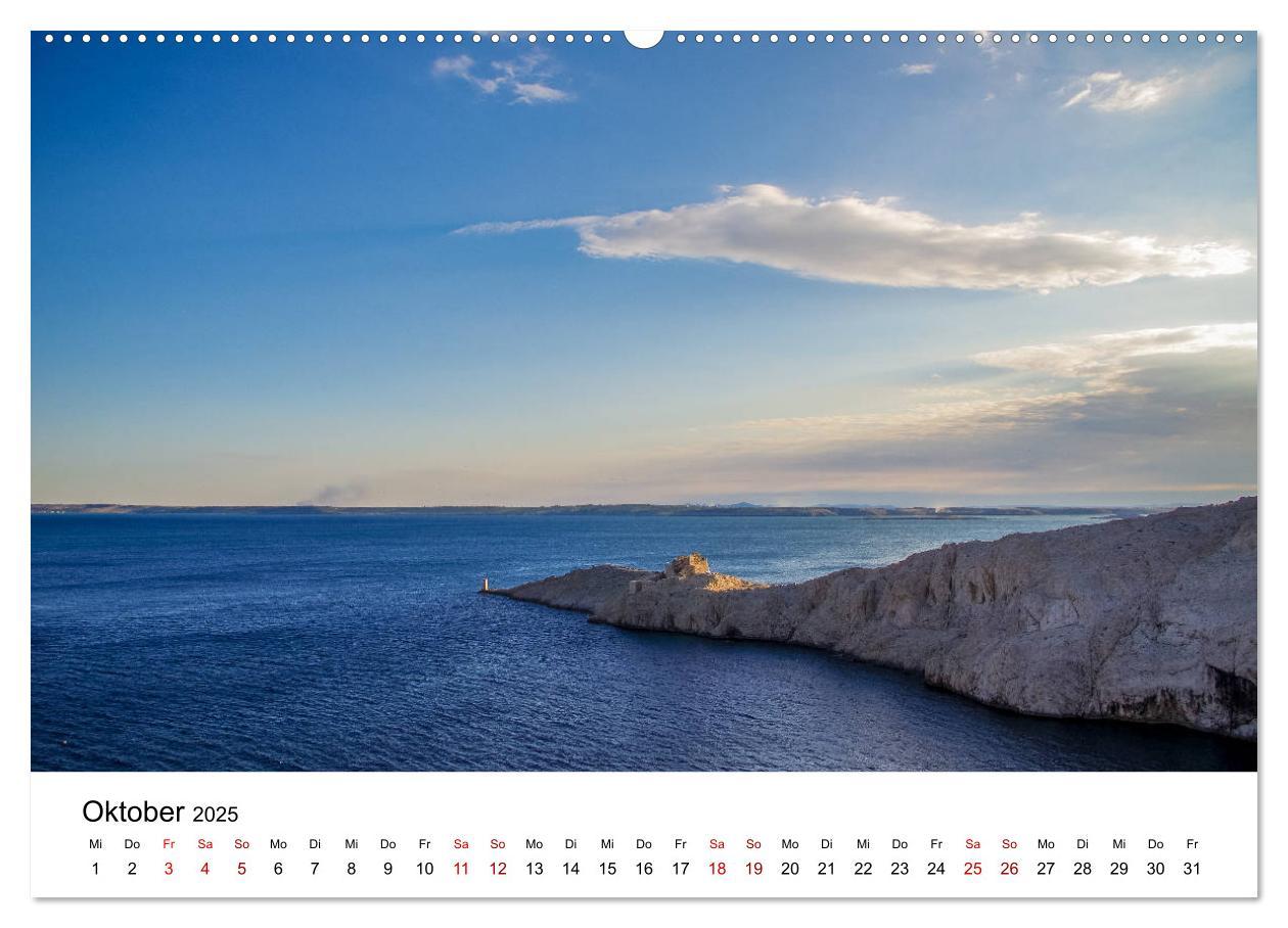 Bild: 9783435400317 | Kroatien 2025 (Wandkalender 2025 DIN A2 quer), CALVENDO Monatskalender