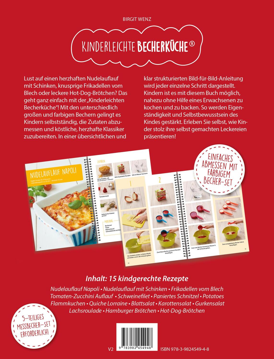 Rückseite: 9783982454931 | Kinderleichte Becherküche - Ofenrezepte für die ganze Familie (Band 5)