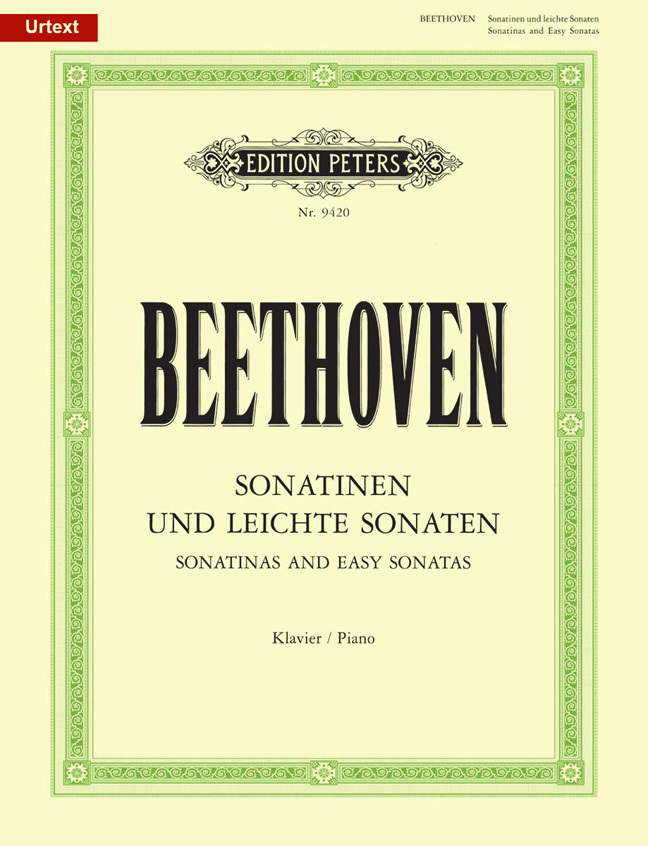 Cover: 9790014076085 | Sonatinen &amp; Leichte Sonaten | Ludwig van Beethoven | Buch