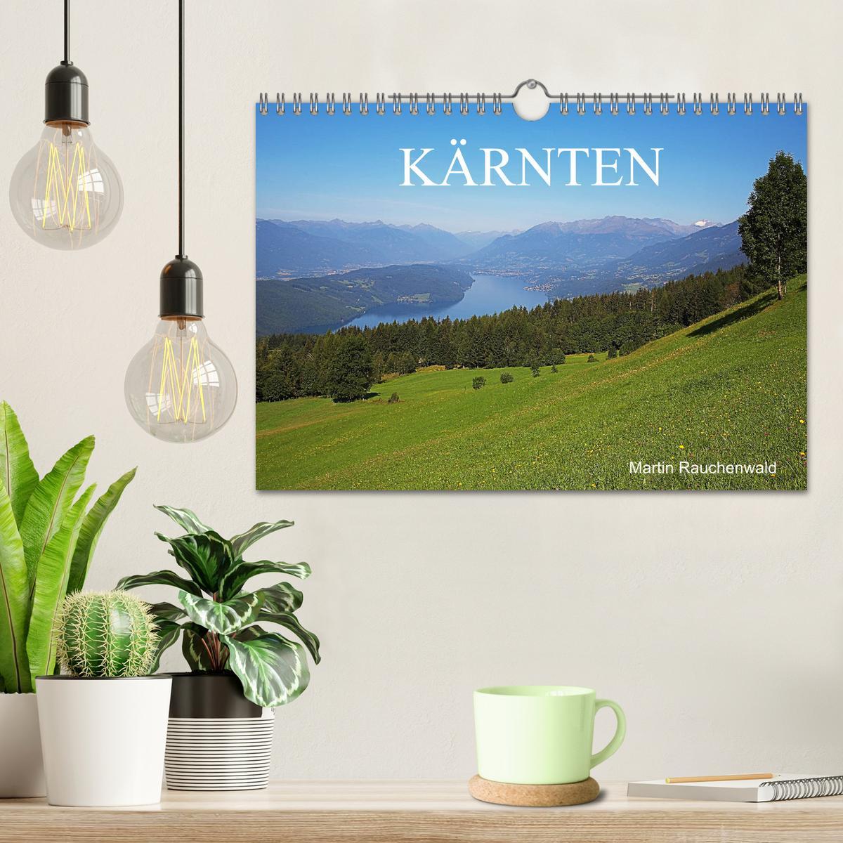 Bild: 9783435443611 | Kärnten (Wandkalender 2025 DIN A4 quer), CALVENDO Monatskalender