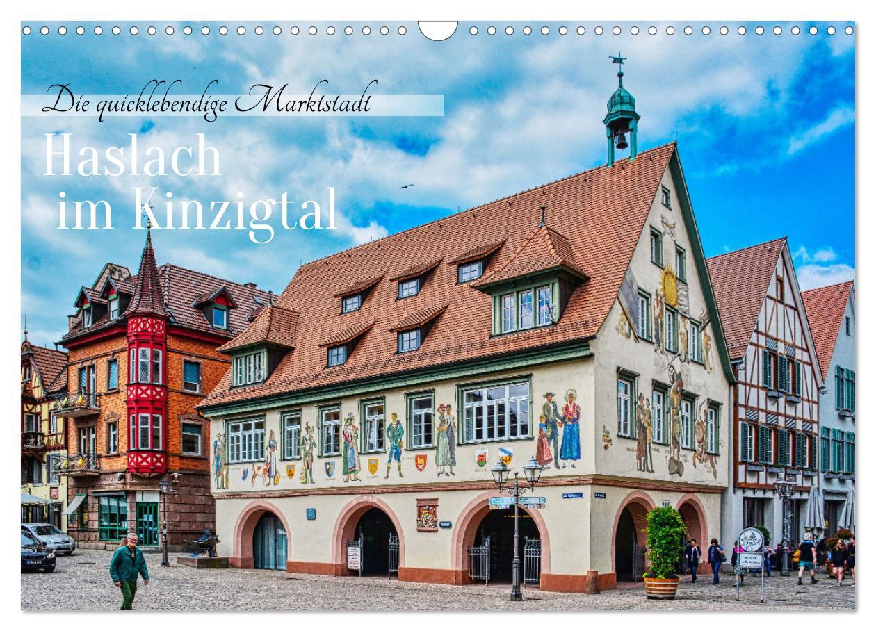 Cover: 9783383885501 | Haslach im Kinzigtal - Die quicklebendige Marktstadt (Wandkalender...