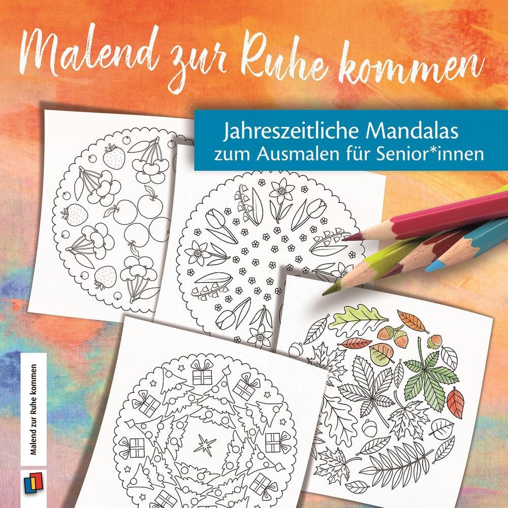 Cover: 9783834647436 | Jahreszeitliche Mandalas zum Ausmalen für Senioren und Seniorinnen