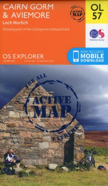 Cover: 9780319469750 | Cairn Gorm &amp; Aviemore, Loch Morlich | Ordnance Survey | (Land-)Karte