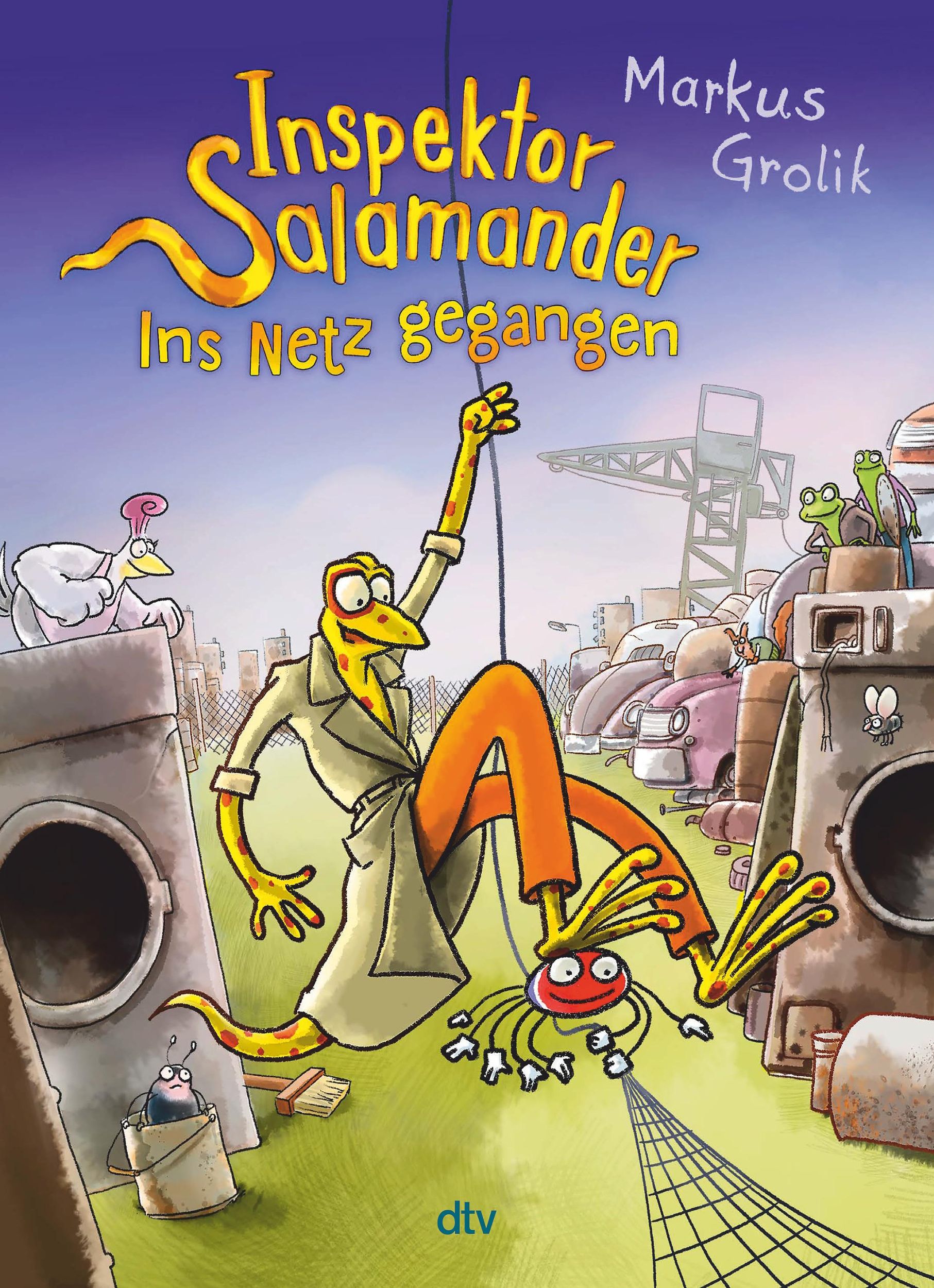 Cover: 9783423764599 | Inspektor Salamander - Ins Netz gegangen | Markus Grolik | Buch | 2024