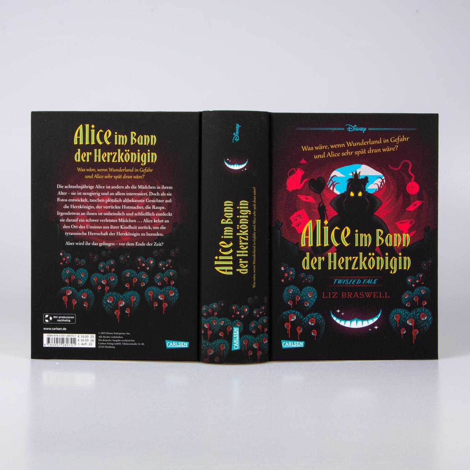 Bild: 9783551280701 | Disney. Twisted Tales: Alice im Bann der Herzkönigin | Buch | 496 S.