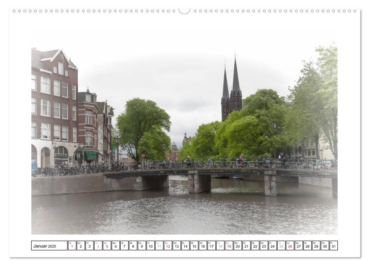 Bild: 9783457225592 | AMSTERDAM Erinnerungen (Wandkalender 2025 DIN A2 quer), CALVENDO...