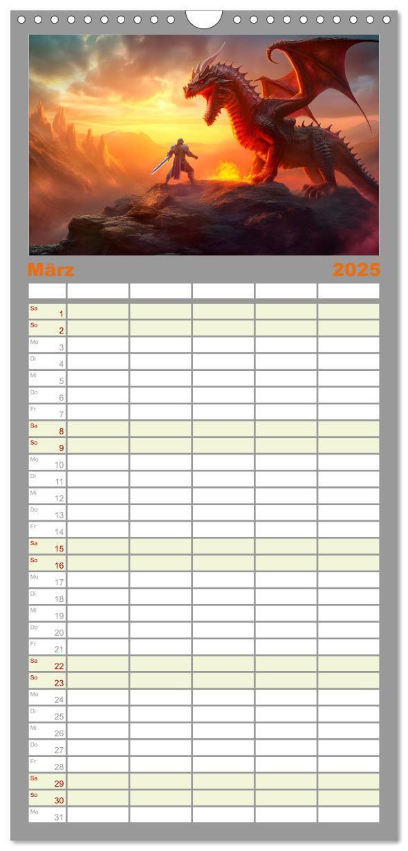 Bild: 9783457094631 | Familienplaner 2025 - Drachentänzer - Bildgeschichten aus dem...