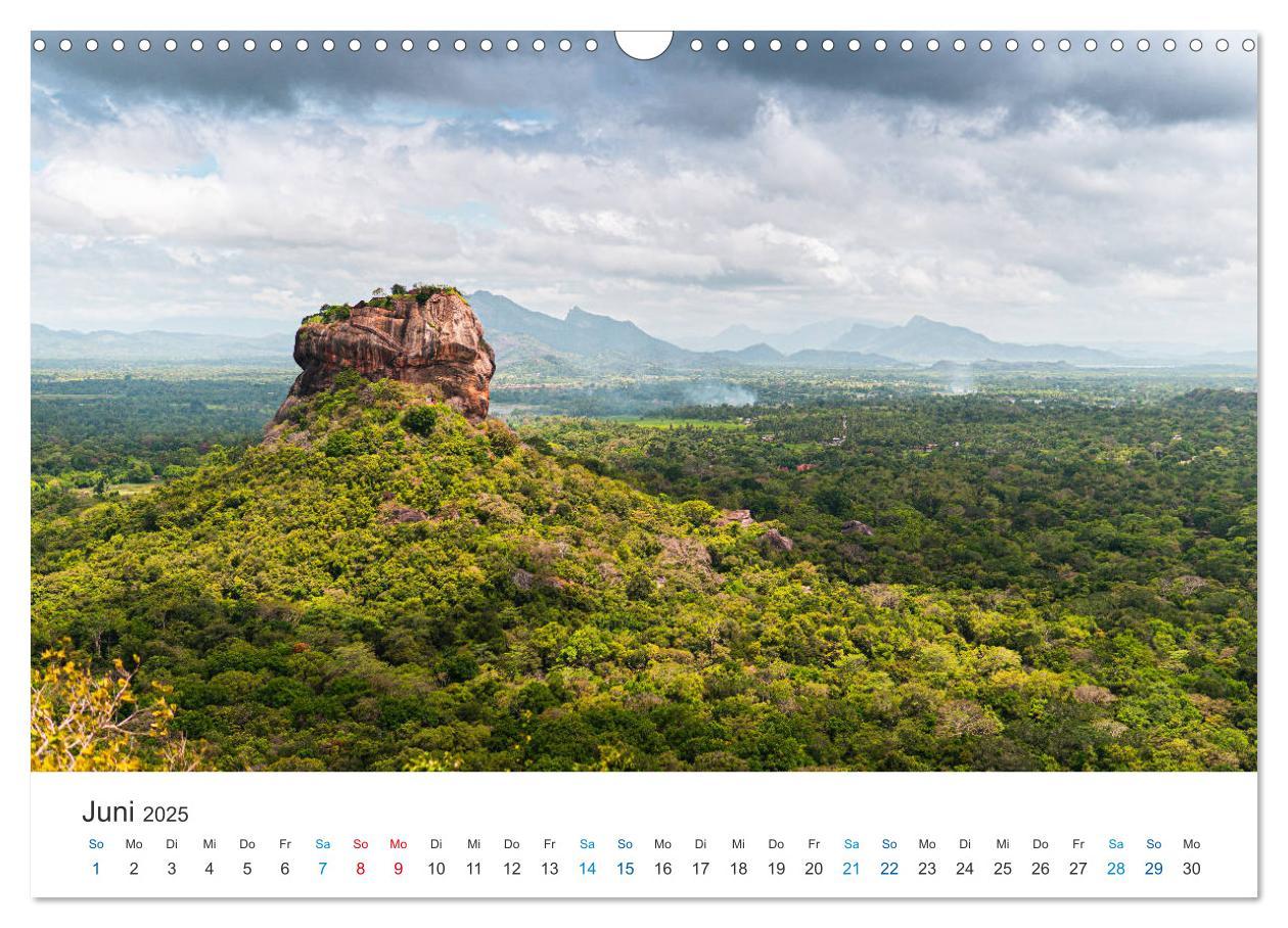 Bild: 9783435150366 | Traumziel Sri Lanka (Wandkalender 2025 DIN A3 quer), CALVENDO...